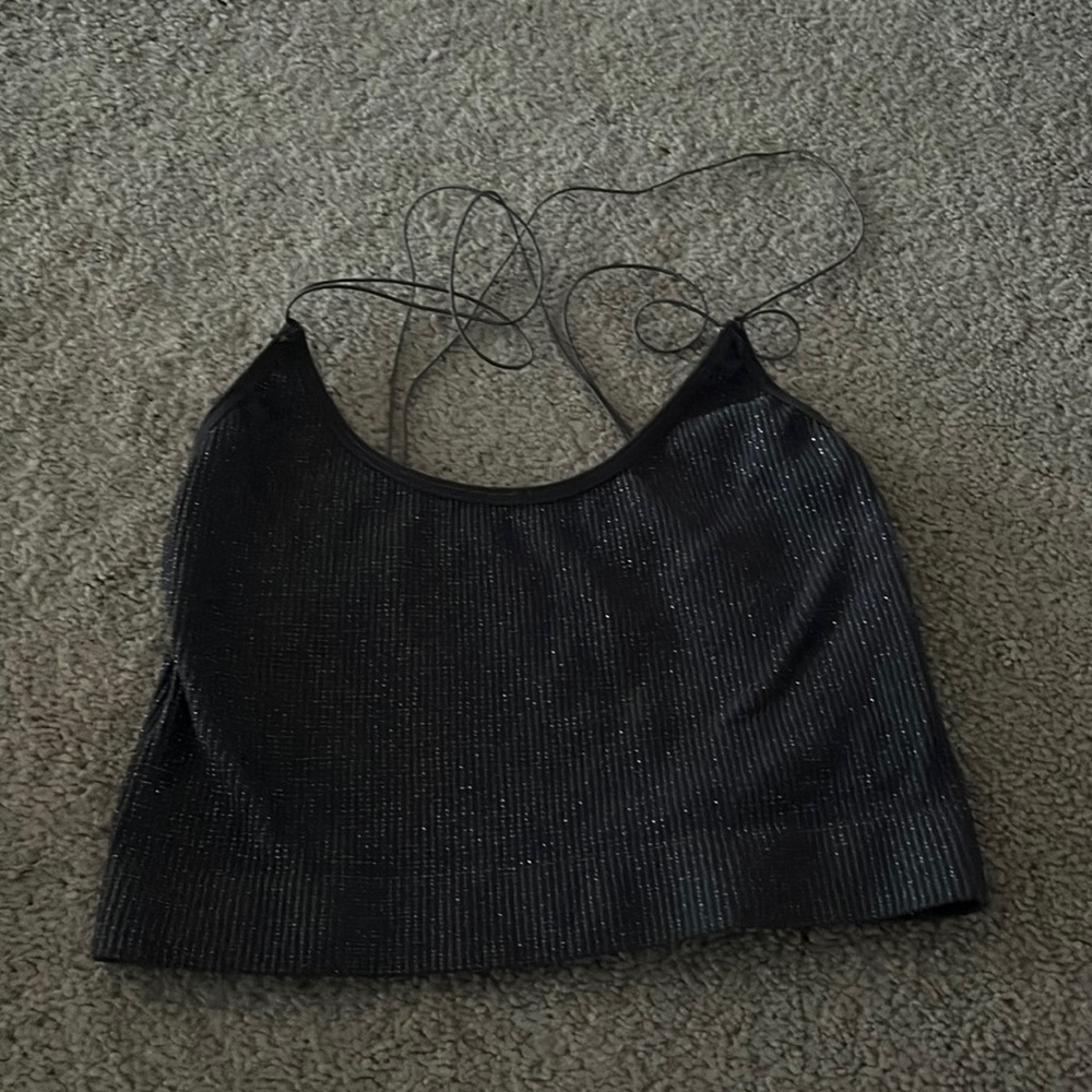 Urban Outfitters (Out from Under brand) crop sparkle tank